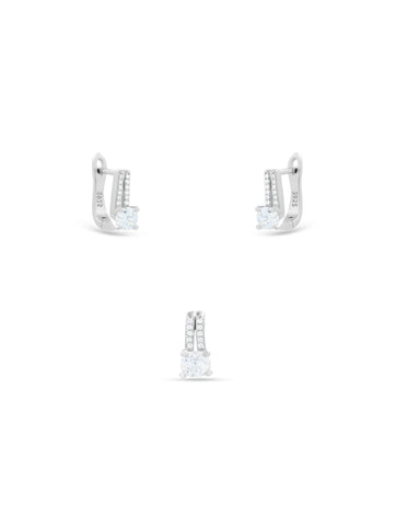 Sterling Silver Pendant Set Sterling Silver Pendant Set