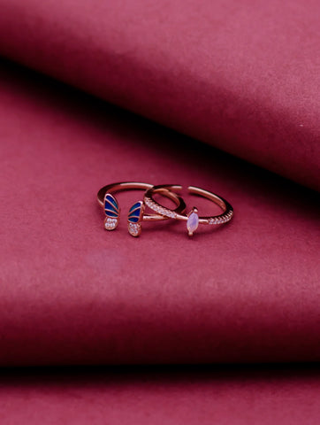 Rosegold Butterfly Ring Rosegold Butterfly Ring
