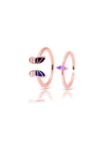 Rosegold Butterfly Ring Rosegold Butterfly Ring