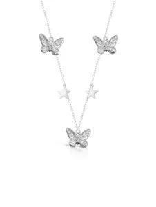Delicate Butterfly and Star Charms Chain Delicate Butterfly and Star Charms Chain