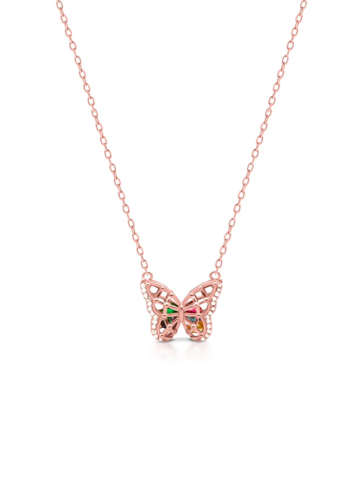 Butterfly Pendant Set