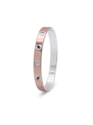 Sterling Silver Cartier Gents Kada Bracelet