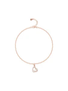 Timeless Heart Rose Gold Bracelet