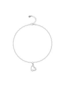 Timeless Heart Silver Bracelet