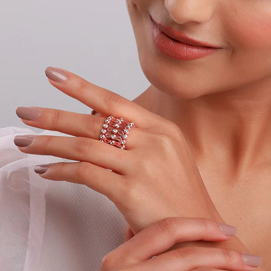 Anushka Sharma Silver Supple Bracelet