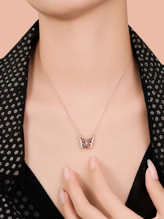Butterfly Pendant Set