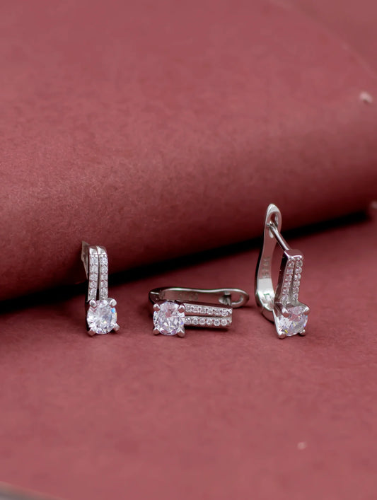 Sterling Silver Pendant Set